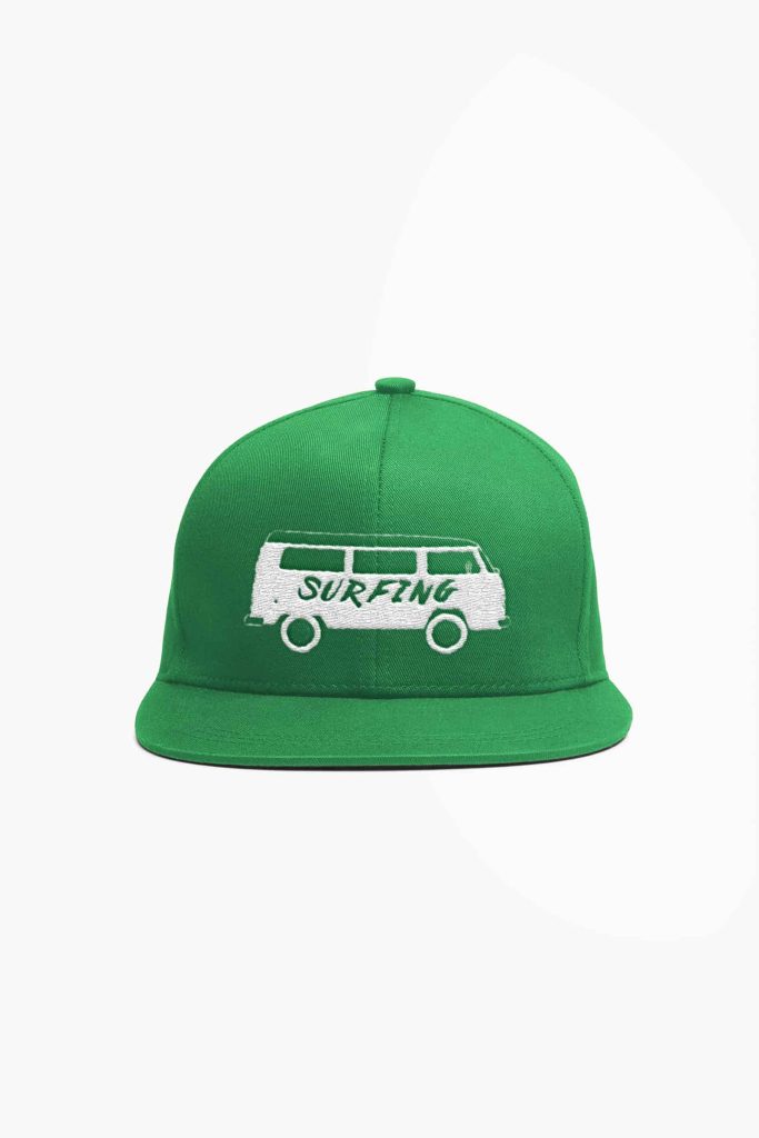 Surf Kelly Green Snapback